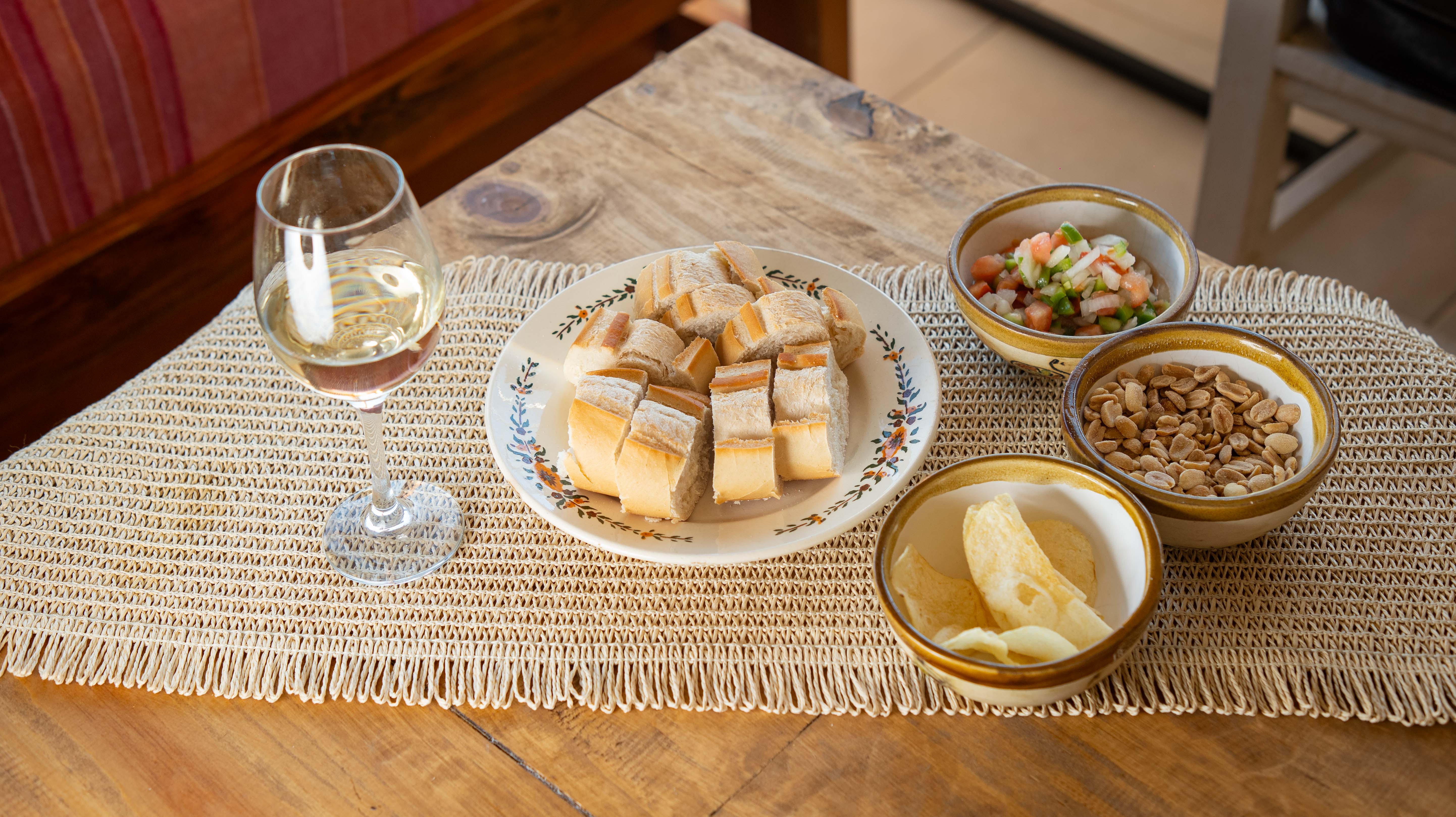 Comida compartida en familia